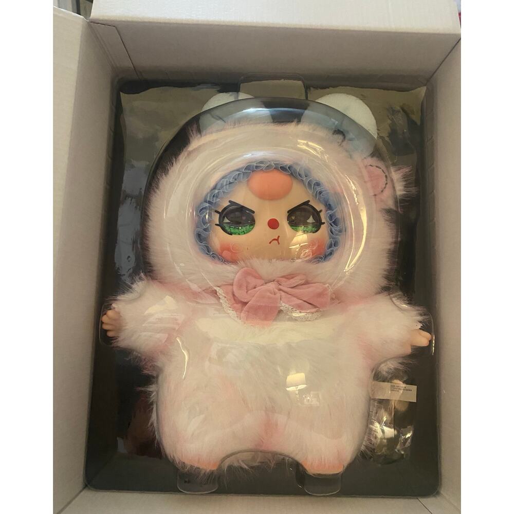 NIB BABY THREE 800% AI- DREAMER MEH Pink Sheep LIQUID Glitter EYES. Talking DOLL - Picture 6 of 11